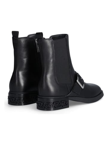 Liu Jo Leder-Boots in Schwarz