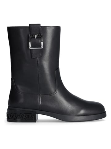 Liu Jo Leder-Boots in Schwarz
