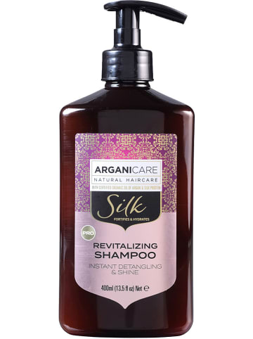 Argani Care Shampoo "Silk - voor beschadigd haar", 400 ml