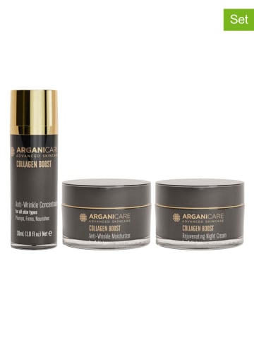 Argani Care 3tlg. Gesichtspflege-Set "Collagen Boost"