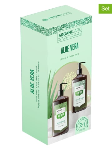 Argani Care 2tlg. Haarpflege-Set "Duo Box - Aloe Vera"