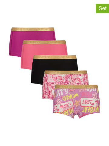 Vingino 5er-Set: Pantys in Bunt