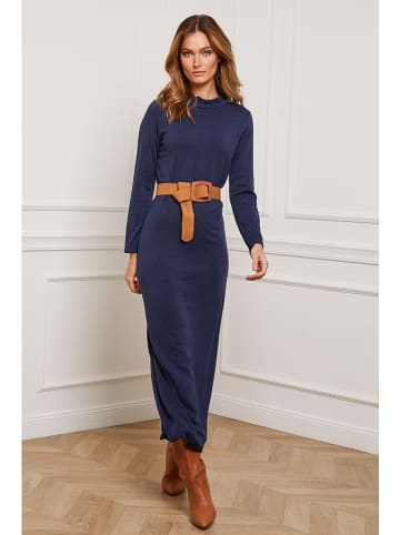 Joséfine Strickkleid "Analog" in Dunkelblau