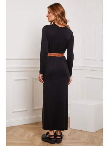 Joséfine Strickkleid "Analog" in Schwarz