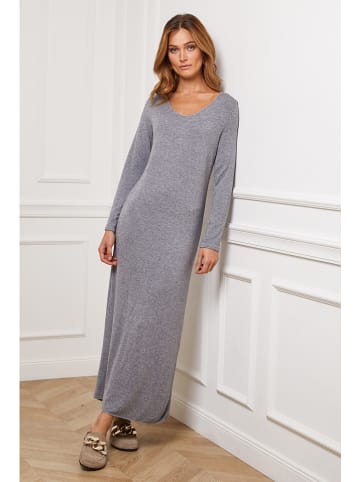Joséfine Sukienka dzianinowa "Dovel" w kolorze szarym