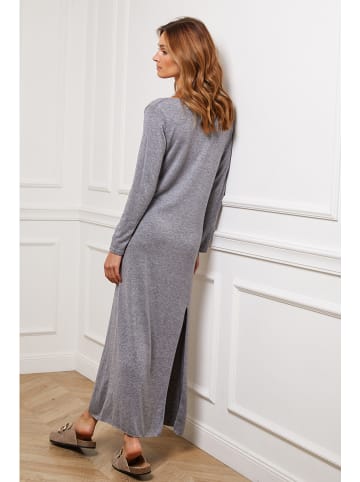 Joséfine Strickkleid "Dovel" in Grau