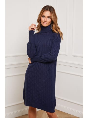 Joséfine Strickkleid "Eclose" in Dunkelblau