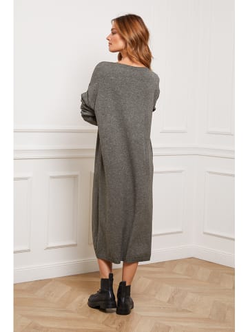 Joséfine Gebreide jurk "Estudiente" kaki