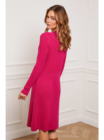 Joséfine Strickkleid "Fanola" in Fuchsia