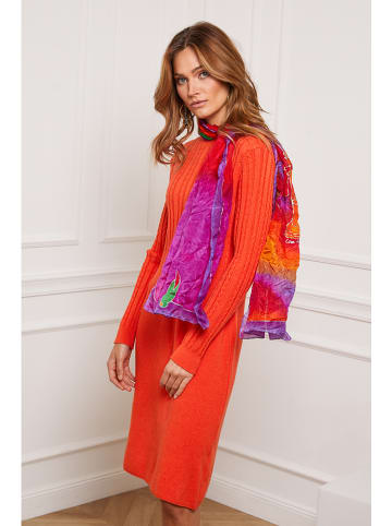 Joséfine Gebreide jurk "Fanola" oranje