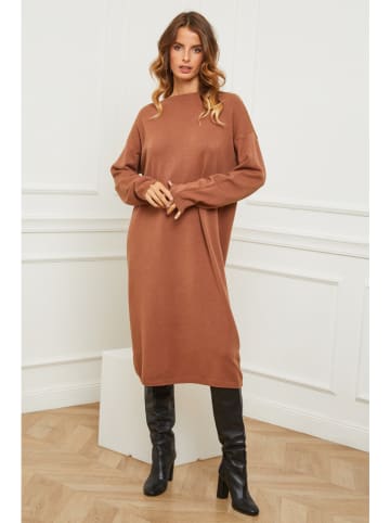 Joséfine Strickkleid "Fastidius" in Camel