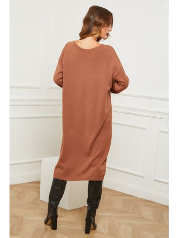 Joséfine Strickkleid "Fastidius" in Camel