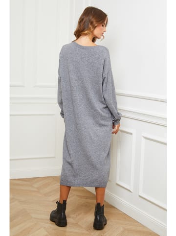 Joséfine Strickkleid "Fastidius" in Grau