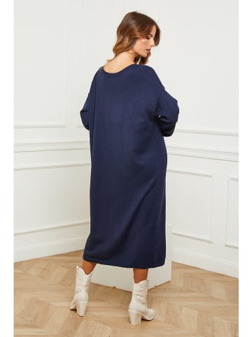 Joséfine Strickkleid "Fastidius" in Blau