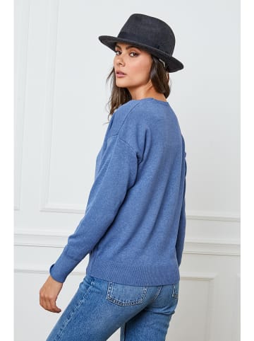 Joséfine Cardigan "Gino" in Blau