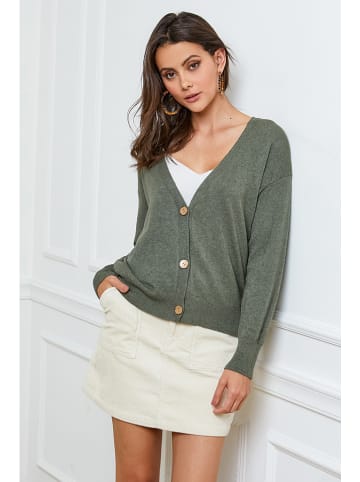 Joséfine Cardigan "Gino" in Khaki