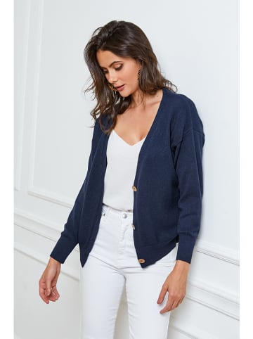 Joséfine Cardigan "Gino" in Dunkelblau