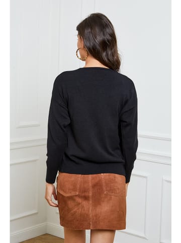 Joséfine Cardigan "Gino" in Schwarz