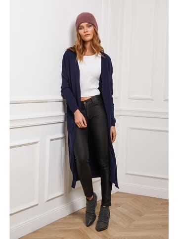 Joséfine Longcardigan "Irissa" in Dunkelblau