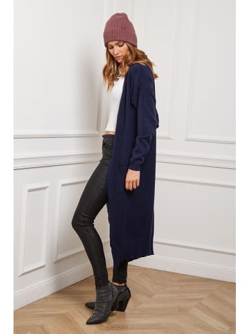 Joséfine Longcardigan "Irissa" in Dunkelblau