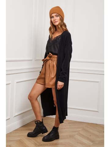 Joséfine Longcardigan "Irissa" in Schwarz