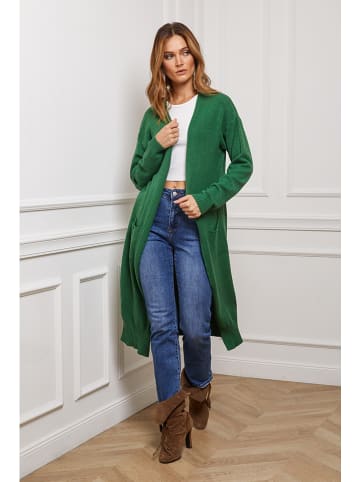 Joséfine Longcardigan "Irissa" in Grün