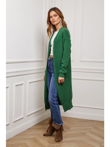 Joséfine Longcardigan "Irissa" in Grün