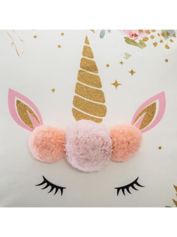 WellHome for Kids Kissen in Weiß - (L)39 x (B)39 cm