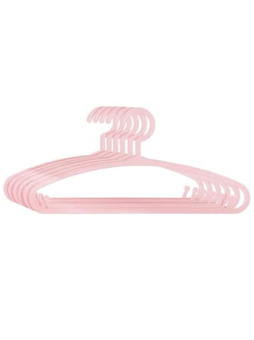 WellHome for Kids Wieszaki (12 szt.) w kolorze jasnoróżowym - 13,5 x 28,3 cm