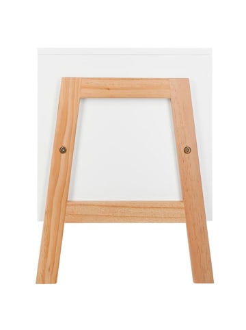 WellHome for Kids Nachttisch in Weiß - (B)33 x (H)40 x (T)30 cm