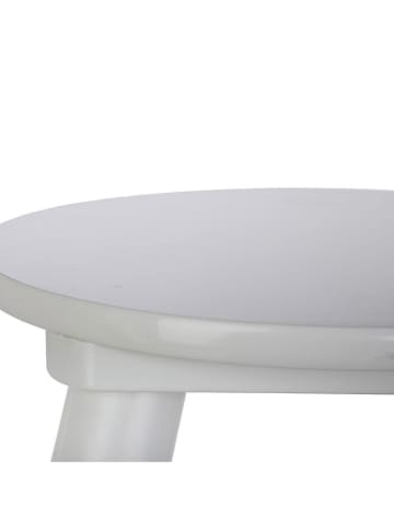 WellHome for Kids Hocker w kolorze białym - wys. 27 x Ø 24 cm