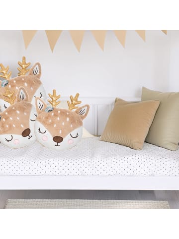 WellHome for Kids Poduszka w kolorze jasnobrązowym - 31 x 38 x 12 cm