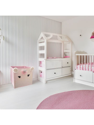 WellHome for Kids Aufbewahrungsbox in Rosa - (B)29 x (H)39,5 x (T)29 cm