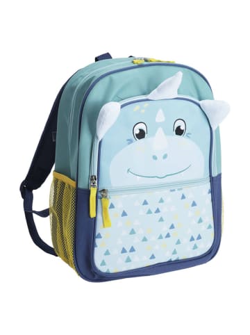 WellHome for Kids Plecak w kolorze błękitno-niebieskim - 27 x 36 x 12 cm