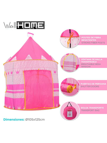 WellHome for Kids Spielzelt in Pink - ab Geburt