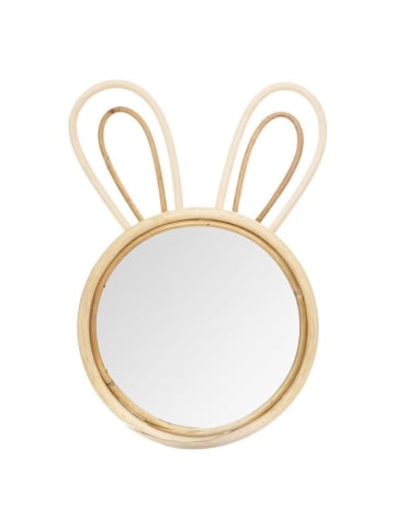 WellHome for Kids Spiegel "Conejo" in Beige - (L)37 x (B)24 cm