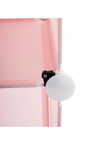 WellHome for Kids Aufbewahrungsregal in Rosa - (B)34 x (H)139 x (T)31,5 cm