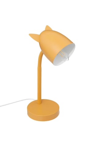 WellHome for Kids Tischleuchte "Oreilles" in Gelb - (H)31 x Ø 12,5 cm