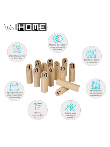 WellHome for Kids 12-częściowy zestaw w kolorze beżowym - 6+