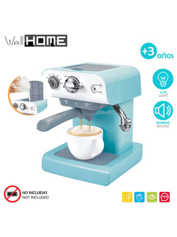 WellHome for Kids Kaffeemaschine in Hellblau - ab 3 Jahren