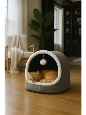 Paws&Whiskers Katzenbett ''Alaska'' in Grau