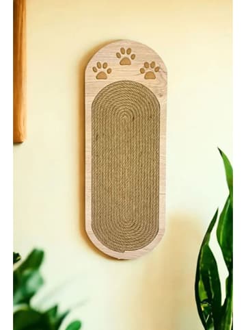 Paws&Whiskers Kratzbrett in Hellbraun - (B)19 x (H)51 cm