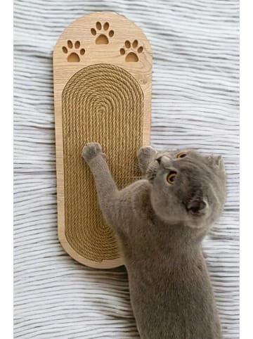 Paws&Whiskers Kratzbrett in Hellbraun - (B)19 x (H)51 cm