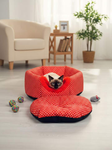 Paws&Whiskers Kattenhut rood