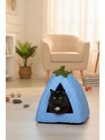 Paws&Whiskers Kattenhut ''Bcps1001'' blauw