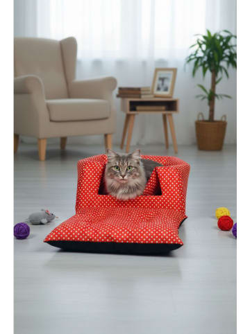 Paws&Whiskers Kattenhut ''Bcps1001'' rood