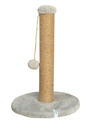 Paws&Whiskers Kratzbaum "Koris" in Grau - (H)52 x Ø 30 cm