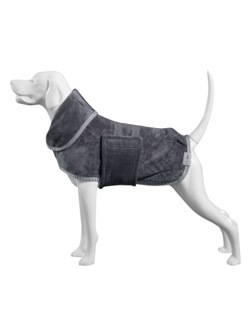 Paws&Whiskers Hundebademantel in Grau