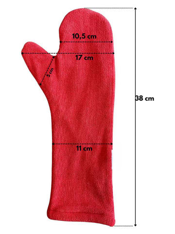 Paws&Whiskers Trocknungshandschuhe in Grau - (L)38 x (B)17 cm