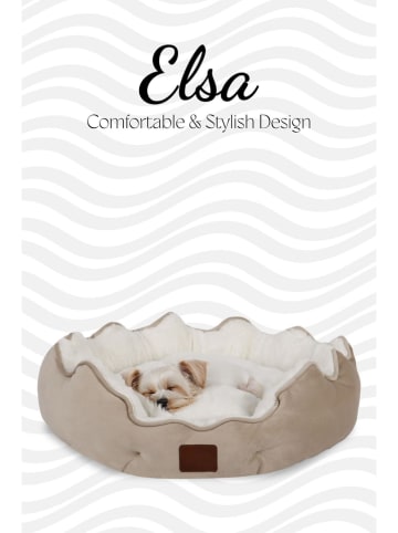 Paws&Whiskers Dierenmand "Elsa" beige